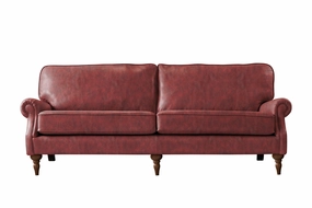 Taylor | 4 Seater Sofa | Vintage Oxblood