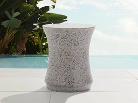 Terrazzo Outdoor Stool Custom Covers