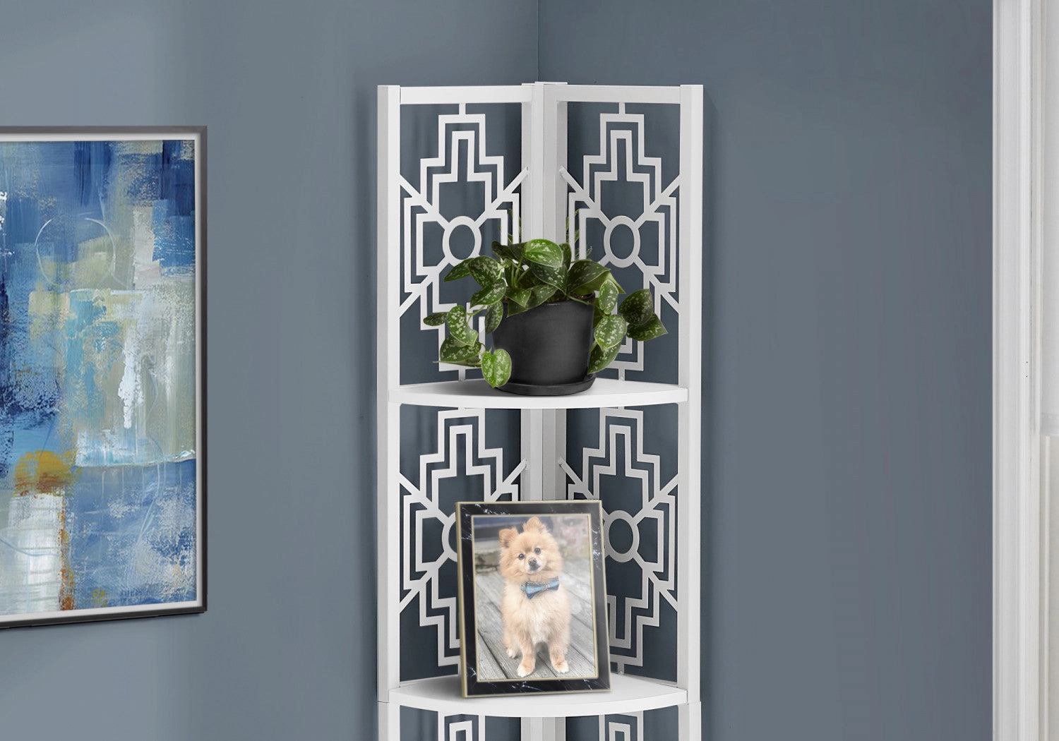 Tindra Bookcase - White