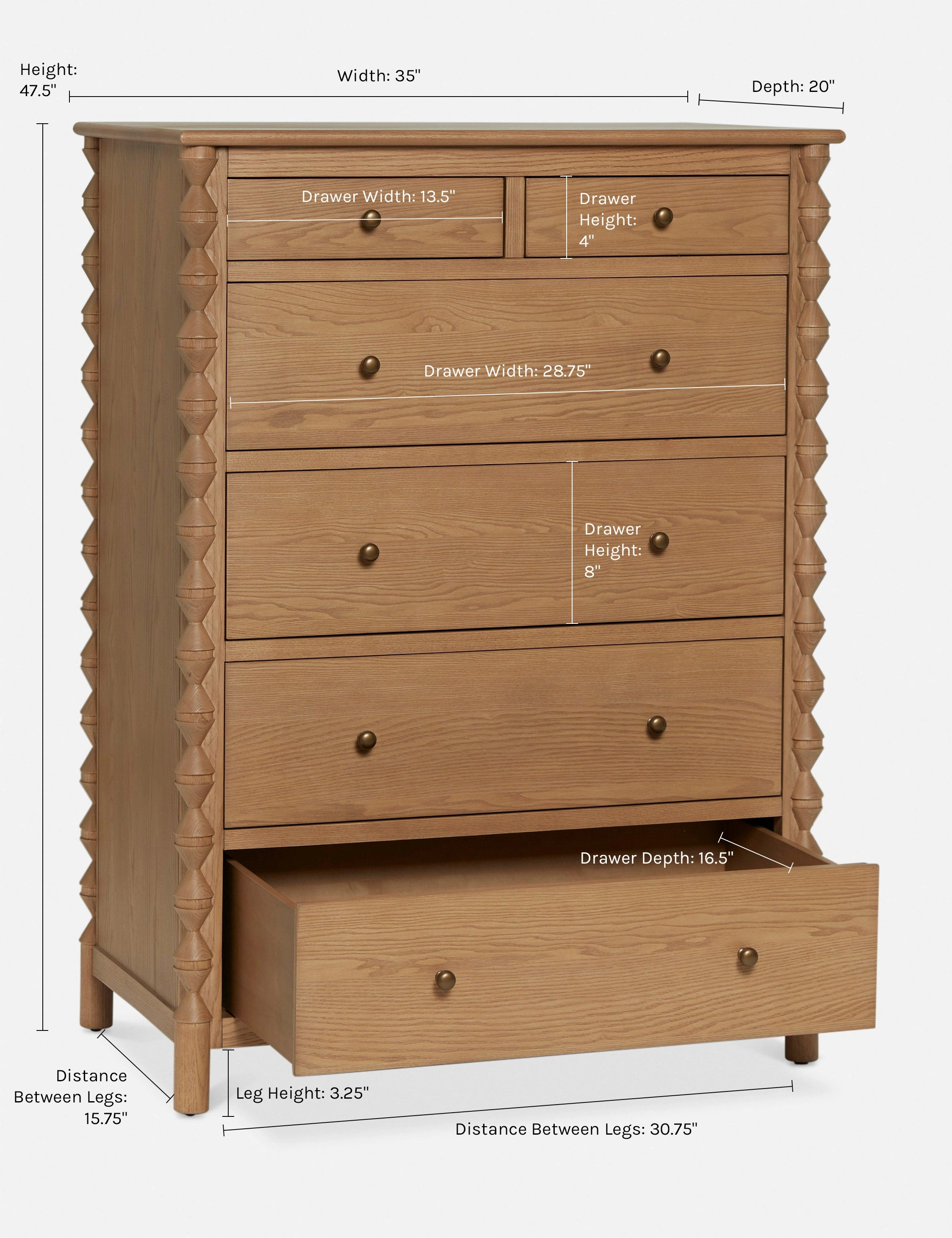 Topia 6-Drawer Dresser by Ginny Macdonald