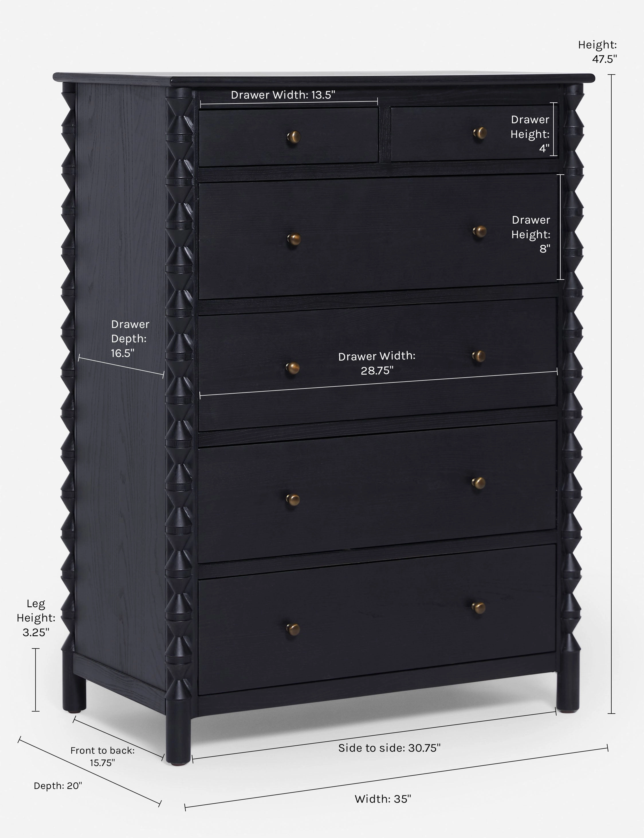 Topia 6-Drawer Dresser by Ginny Macdonald