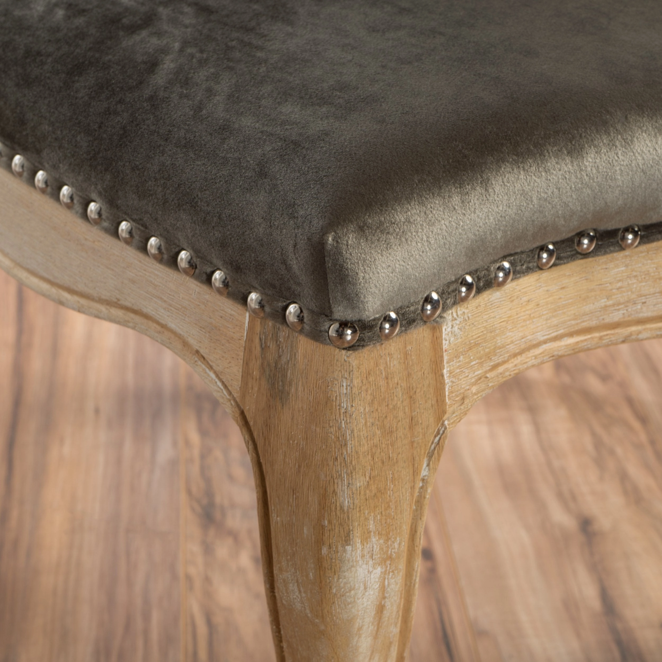 Traditional Button Tufted Velvet Dining Chairs, Set of 2 - NH888003