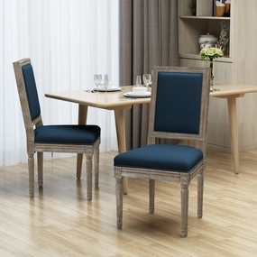 Traditional Fabric Dining Chairs (Set of 2) - NH447303 kitchen accessories, table linens