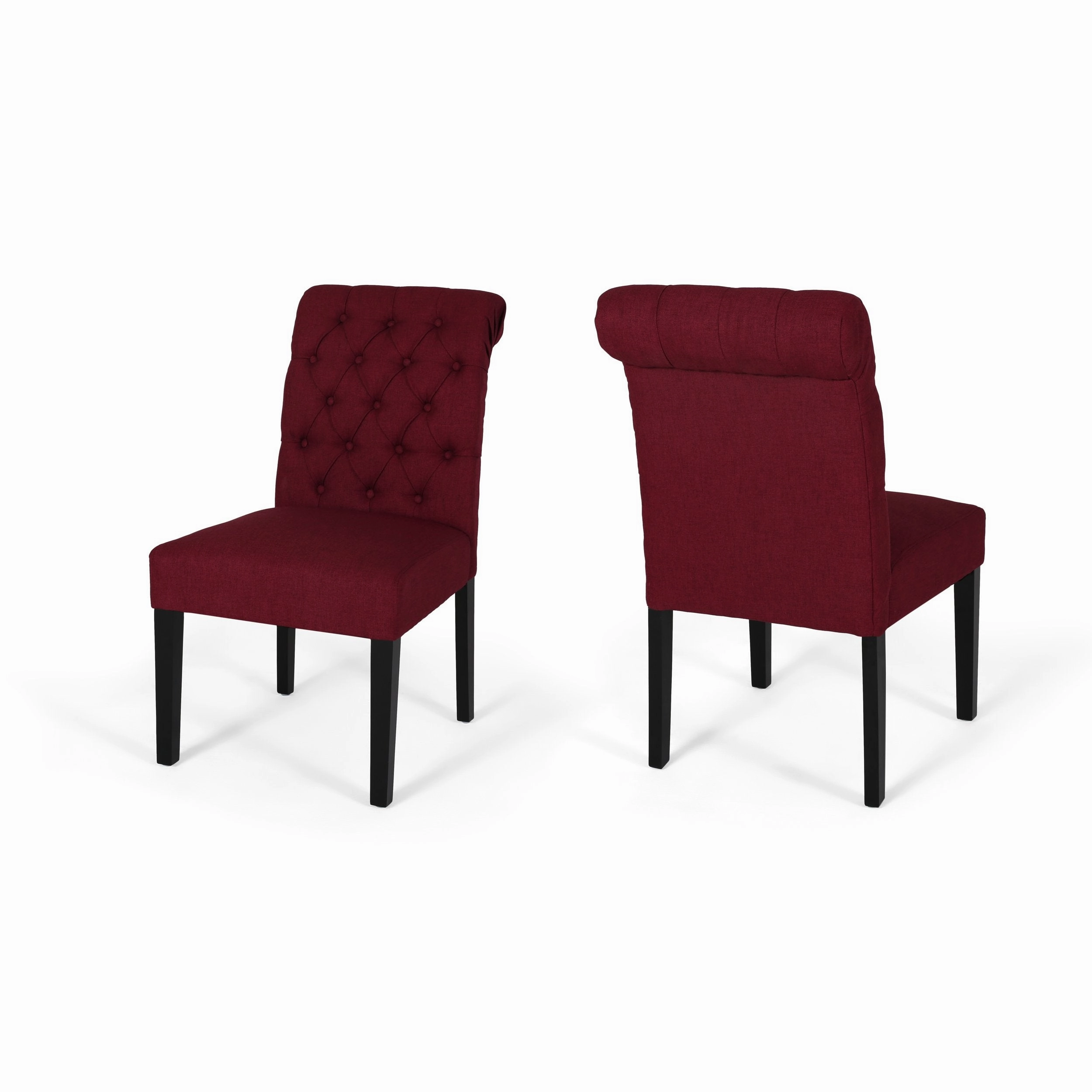 Tufted Rolltop Dining Chairs (Set of 2) - NH790903