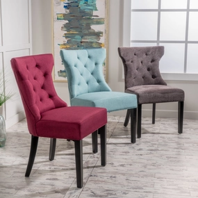 Tufted Wingback Dining Chair (Set of 2) - NH230992 kitchen accessories, table linens
