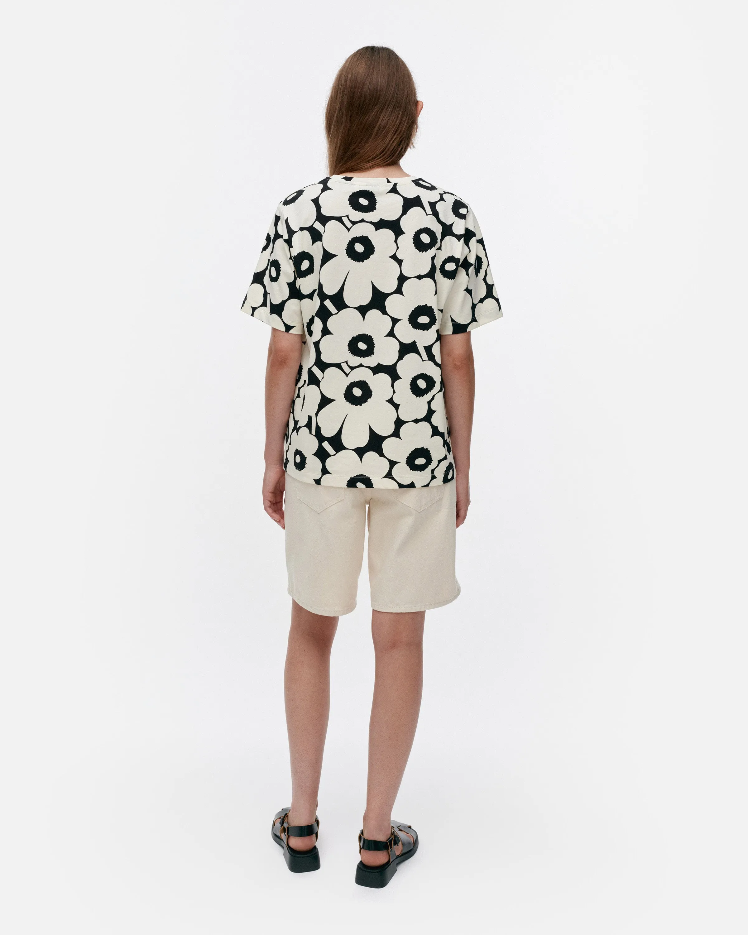 Tunnit Unikko Short Sleeve Top 65cm Clothing_Marimekko