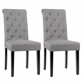 Upholstered Accent Dining Chairs Set of 2 kitchen towel, placemats