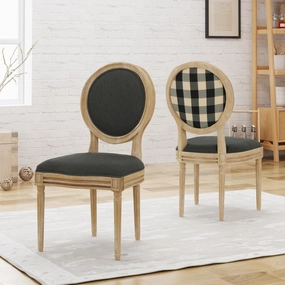 Upholstered French Design Dining Chairs - NH904603 kitchen accessories, table linens