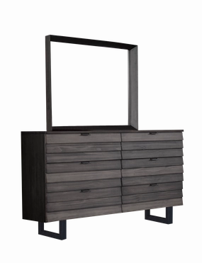 Urban 6 Drawer Dresser - Graphite