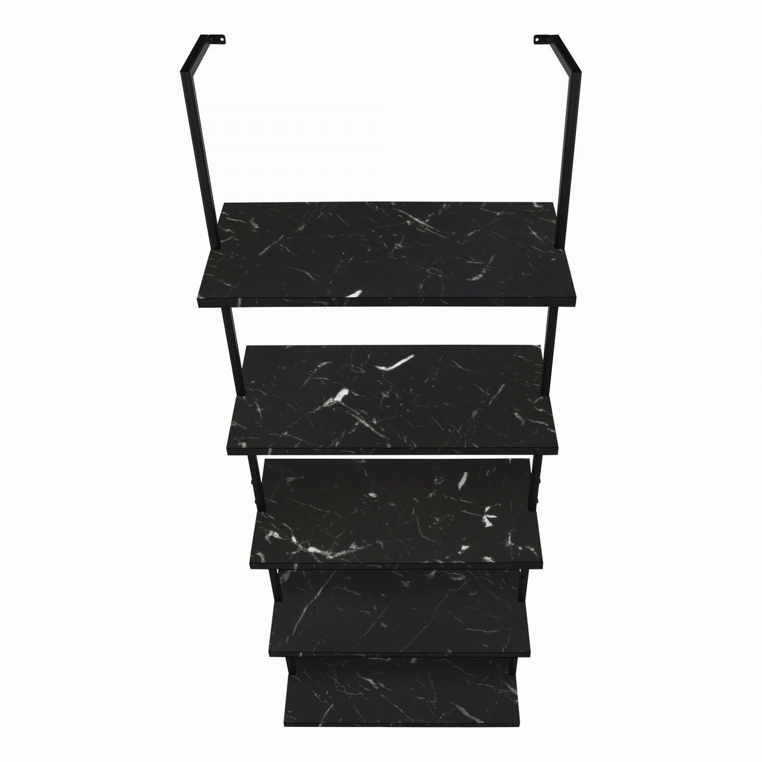Vale Bookcase - Marble Black