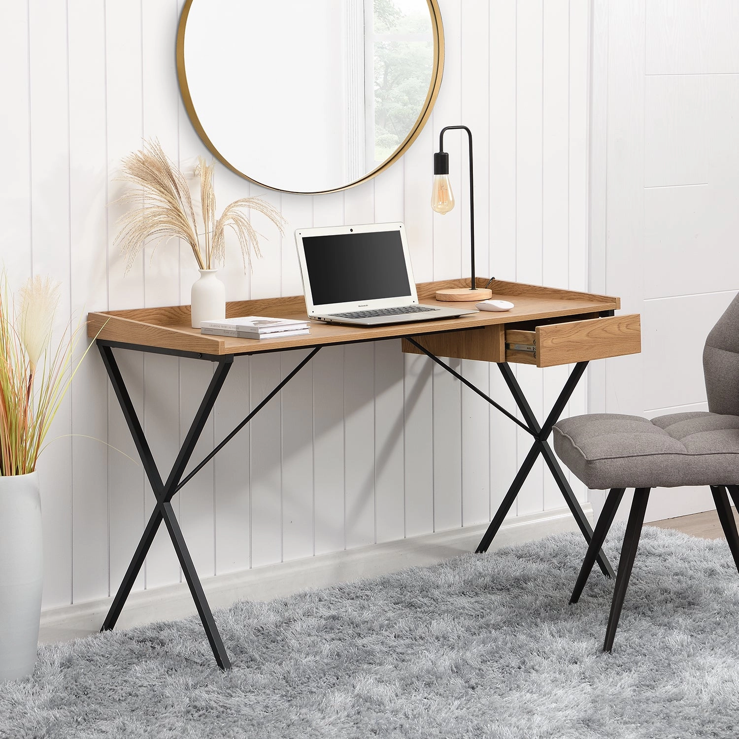 Vaxjo 1-Drawer Desk
