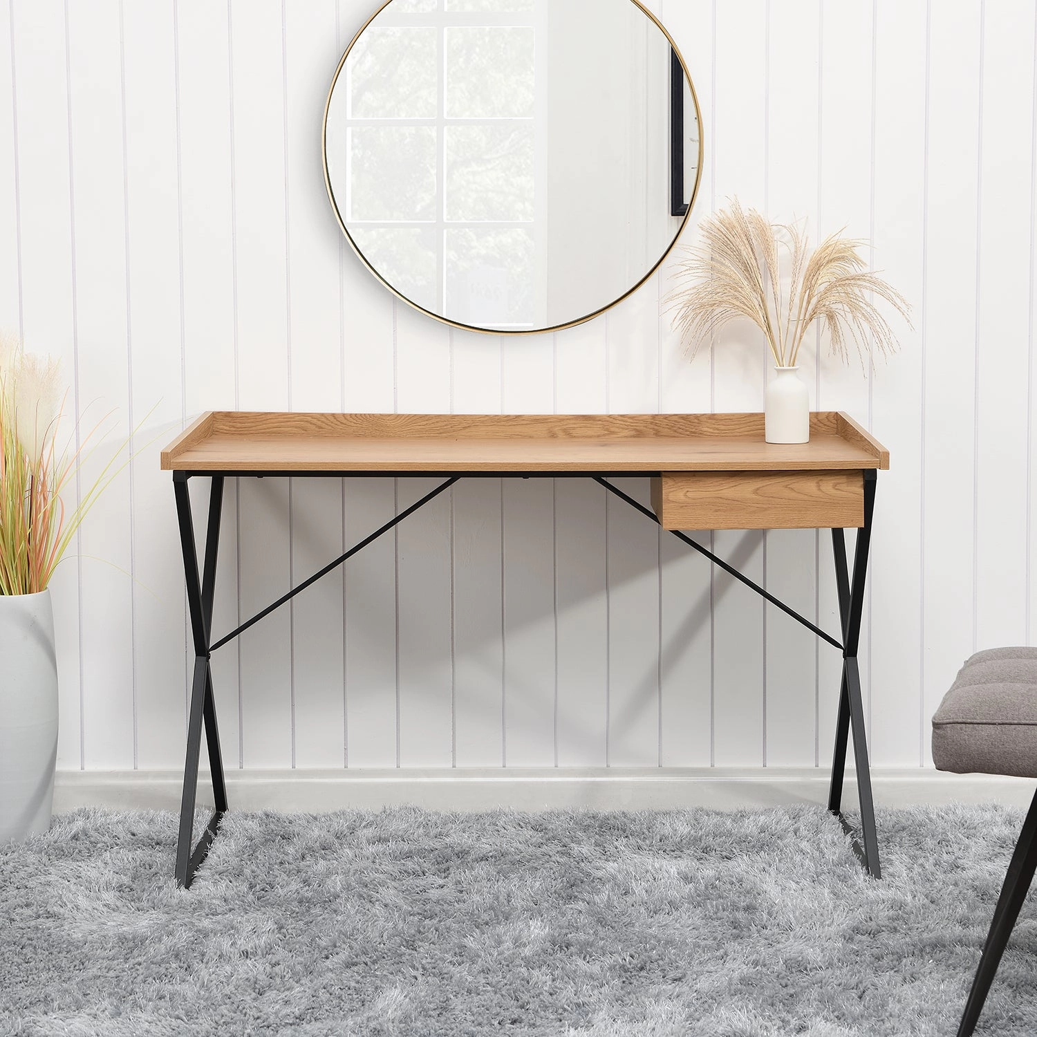 Vaxjo 1-Drawer Desk