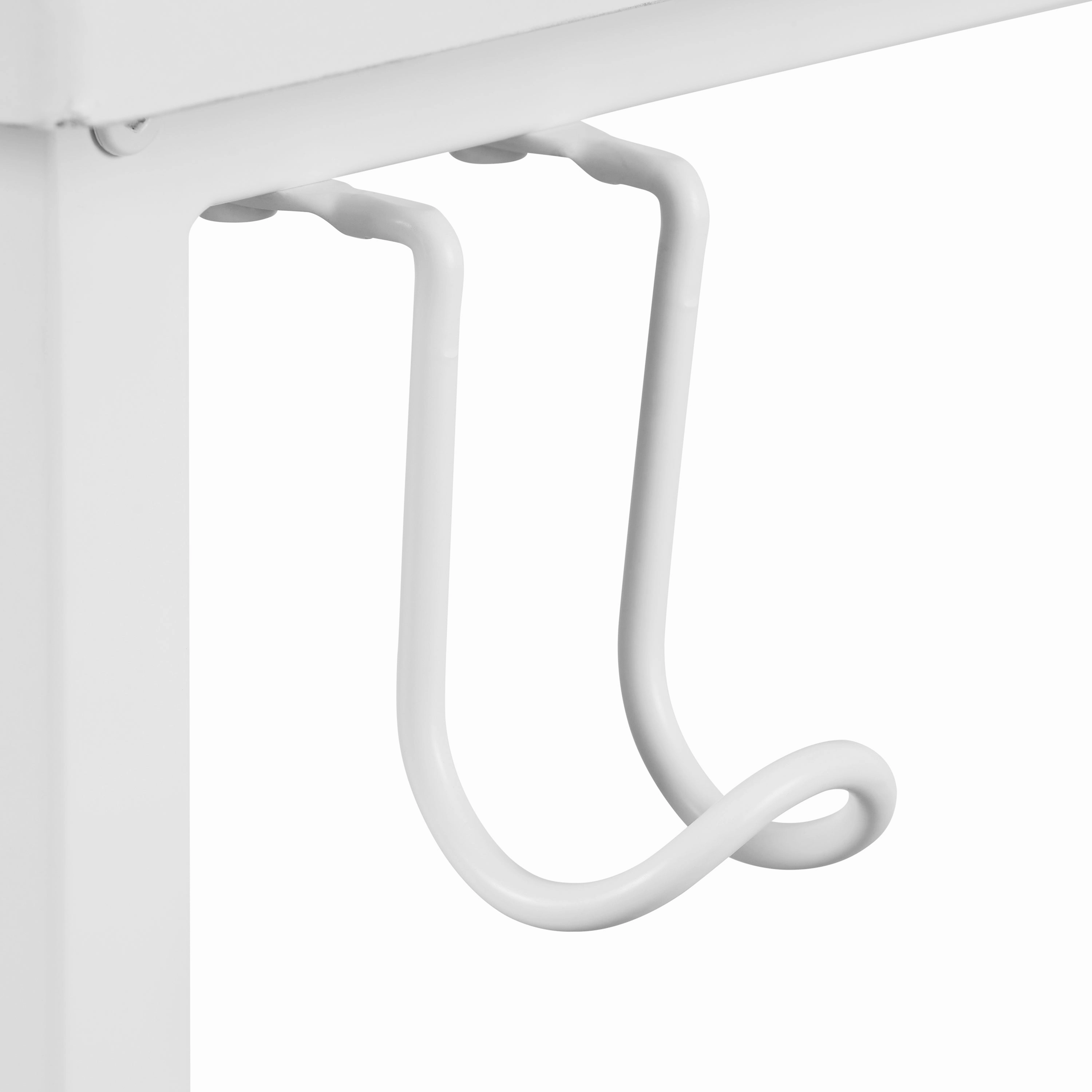 Vega Gaming Desk - White-on-White