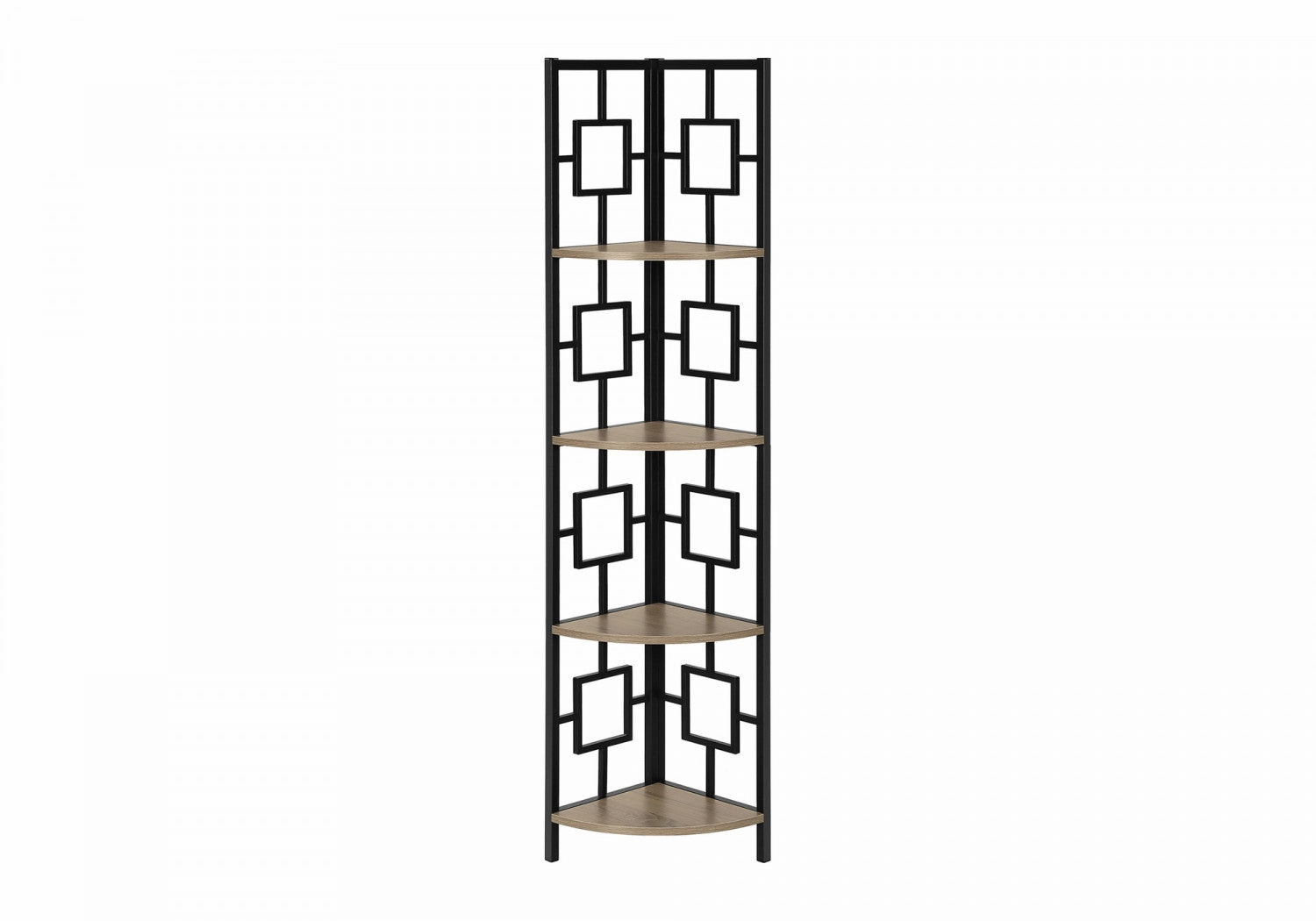 Venn Bookcase - Dark Taupe