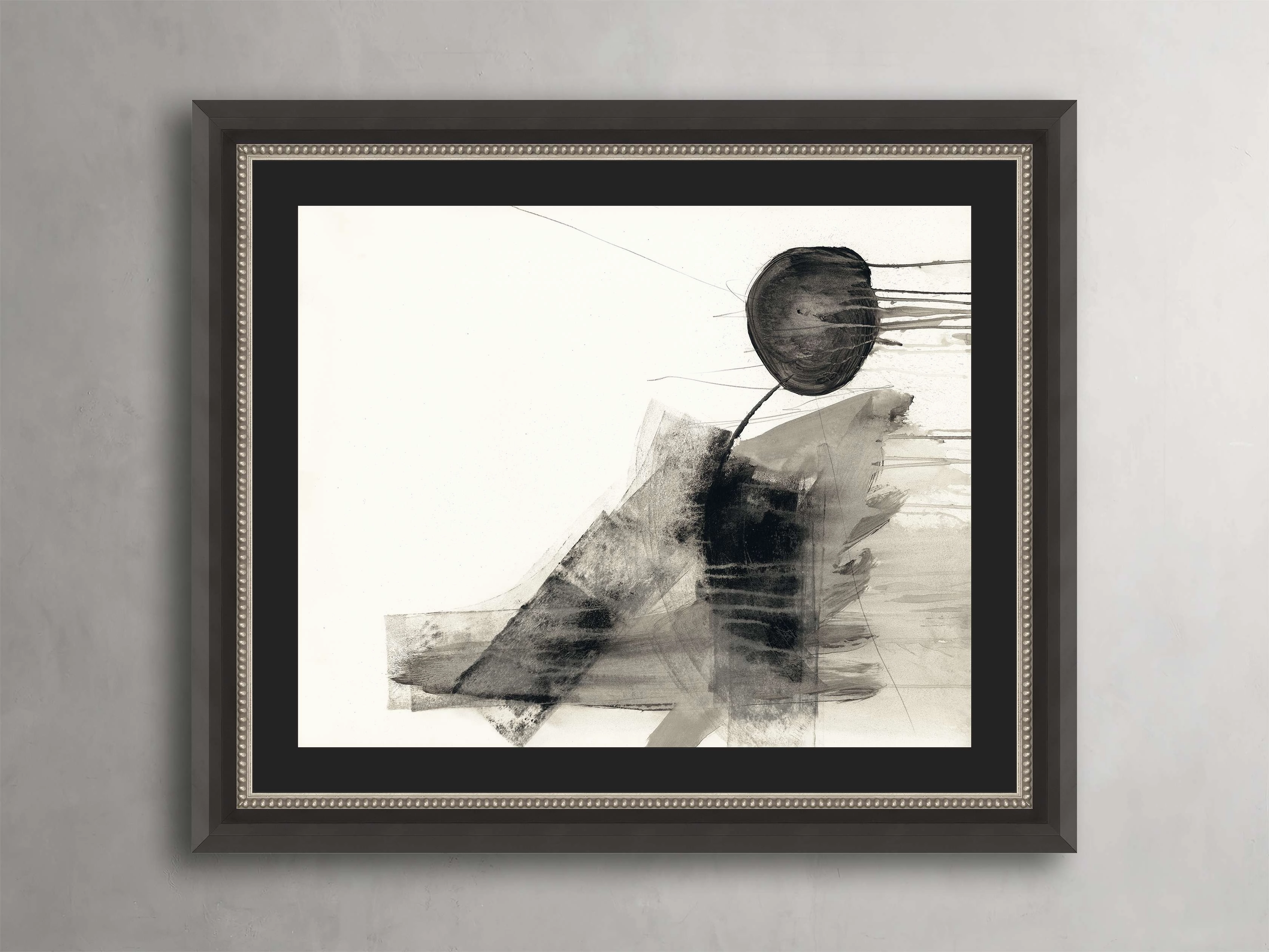 Void and Form IV Framed Print