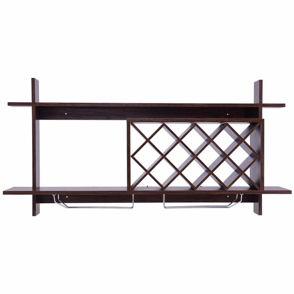 Wall Mounted Wine Rack Organizer