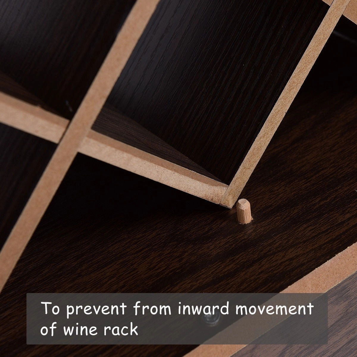 Wall Mounted Wine Rack Organizer