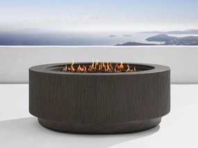 Wilmar Round Natural Gas Fire Pit