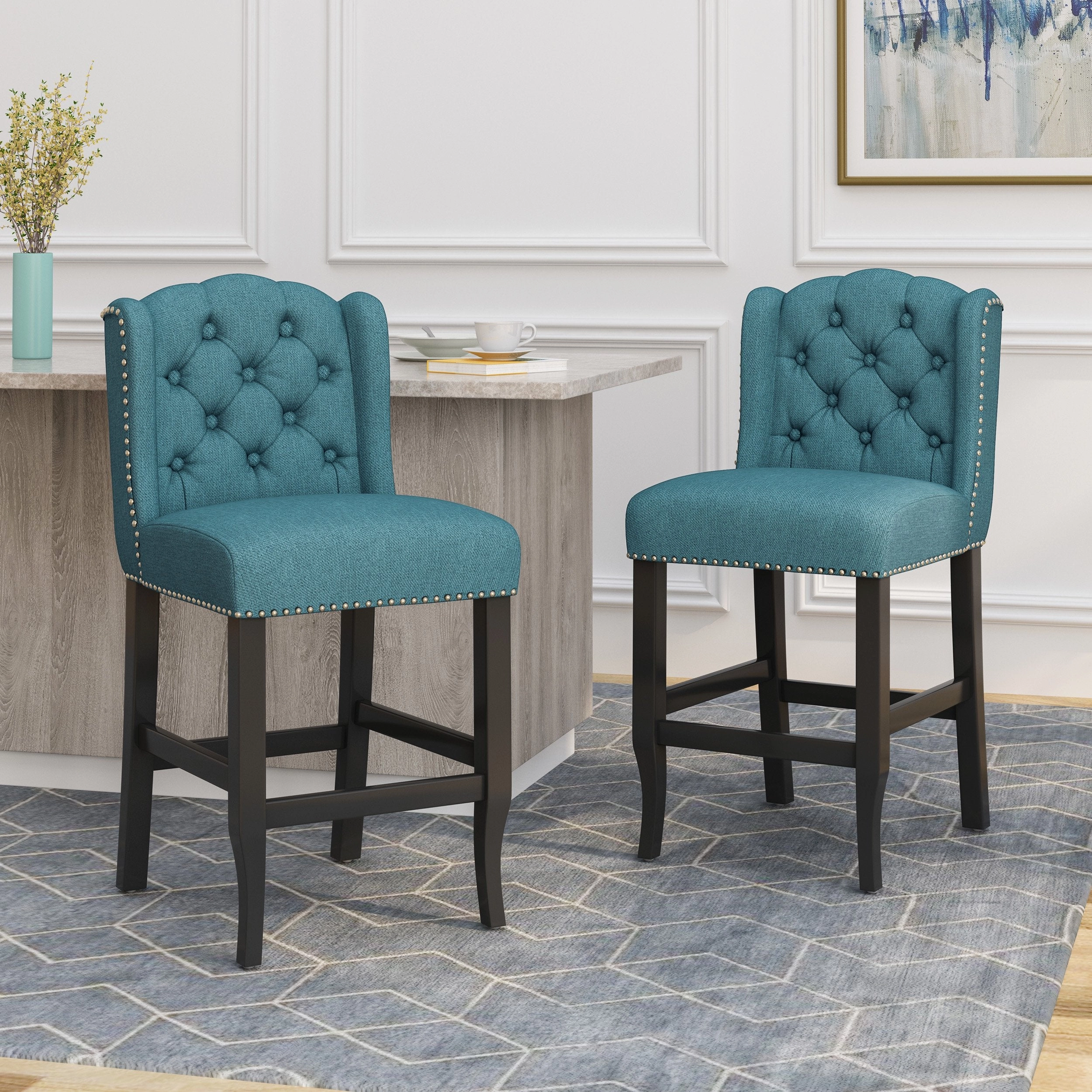 Wingback Counter Stool (Set of 2) - NH833113 kitchen accessories, table linens