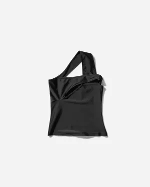 Women's Scuba Top Black