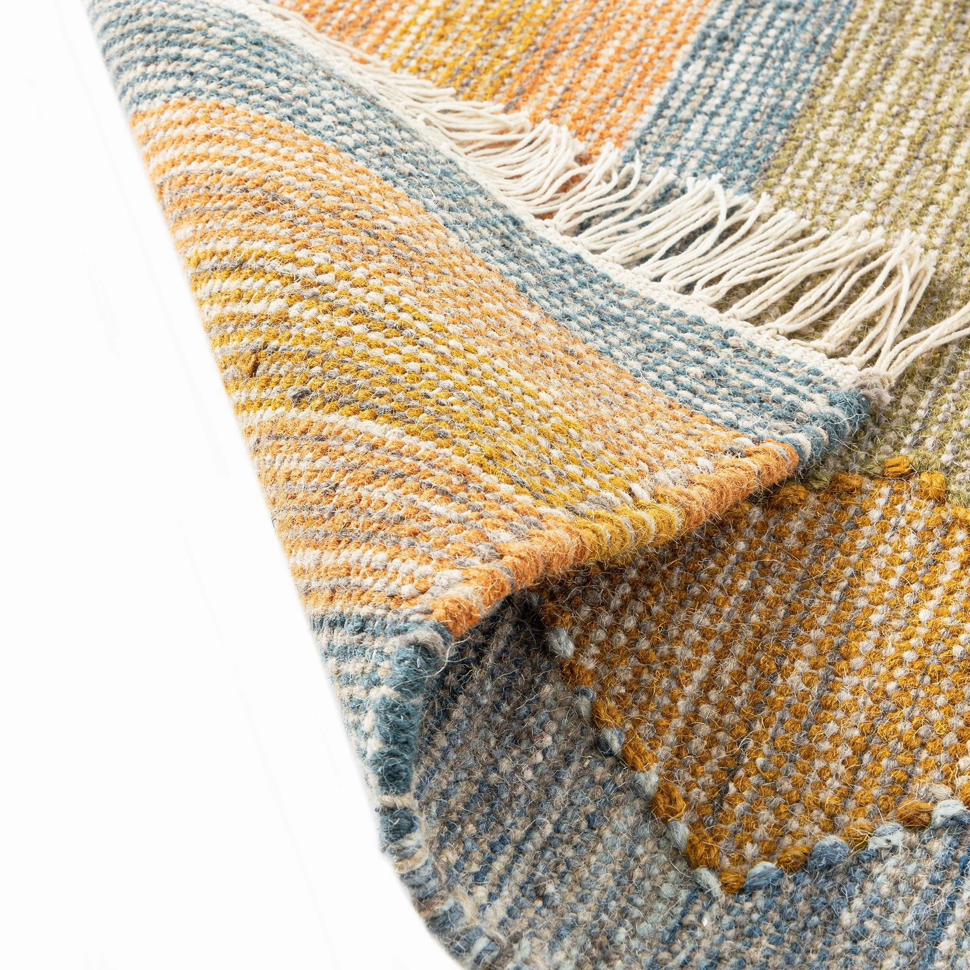 Zairya Kilim Handwoven Wool & Cotton Rug