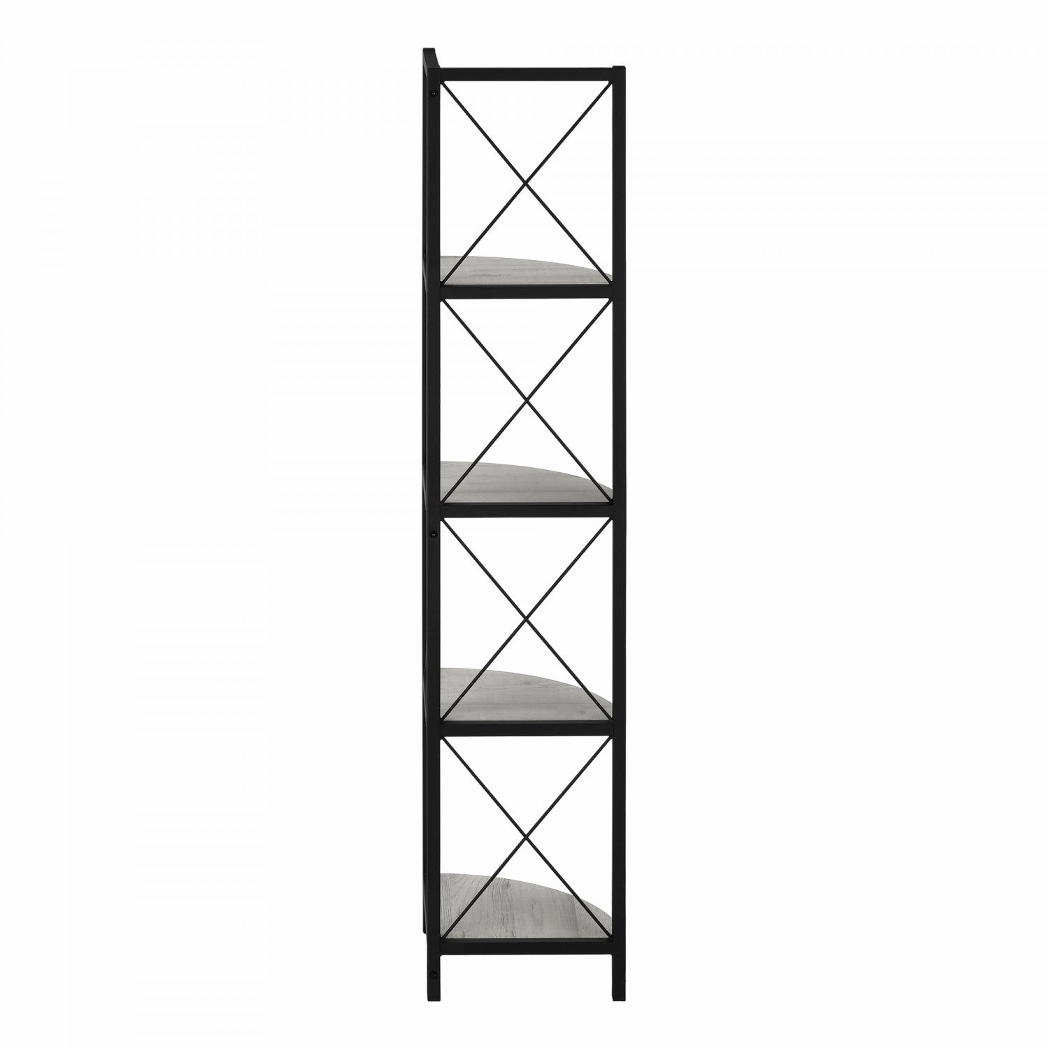 Zeva Bookcase - Grey