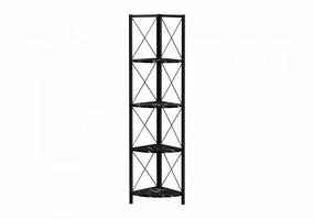 Zeva Bookcase - Marble Black